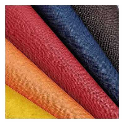 Cüzdan için PVC Çapraz Taneler Yapay Sentetik Deri Paket Küresi Ayakkabılar Notbuk Deri Kumaş