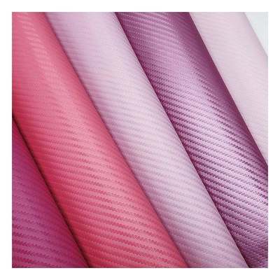 Çantalar, Cüzdanlar, Kemerler, Araba Butikleri için 1.0mm Kalınlığında Karbon Fiber PU Sentetik Deri Suni Deri Malzeme