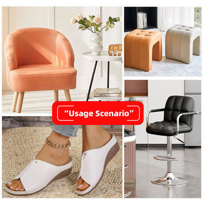 PVC Litchi Dokulu Sentetik Deri Sandalye Kanepe Araba Ayak Çantası Zanaat için Suni Deri