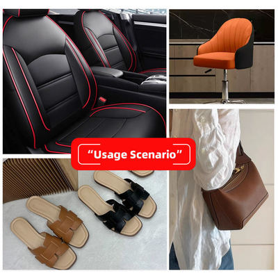 D90 Lychee Embossed False Leather Fabric 150CM Geniş PVC Yapay Sentetik Deri için Kanepe Çantası Sandalye Araç Ayak Çatısı Mobilya