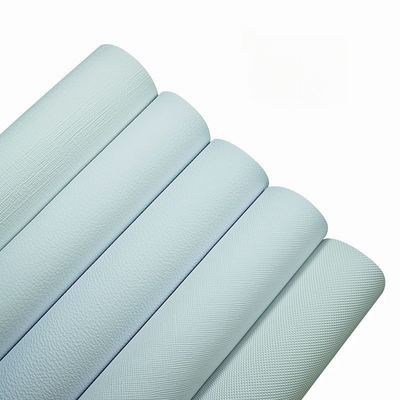 Çanta, Defter, Telefon Kılıfı, Masa Örtüsü için Dijital Baskılı Kabartmalı Beyaz PVC Sentetik Yapay Deri Suni Deri Kumaş