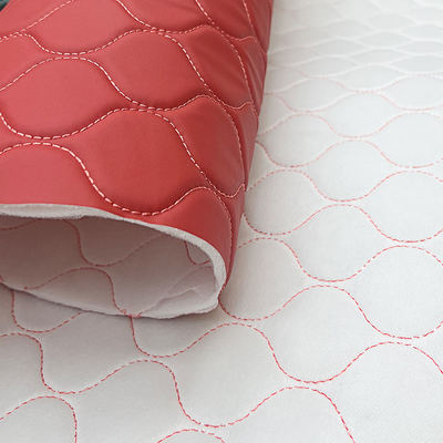 PVC 3mm Sünger Dokulu Suni Deri Çizilmez Su Geçirmez Yumuşak Mobilya Kılıfı Koltuklar Masaj Koltukları Araba Koltukları İçin