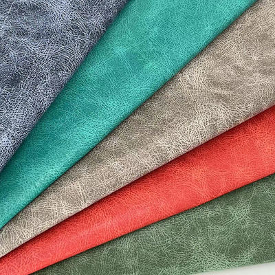 PVC basılı sentetik deri kumaş yağ patlaması örneği not defteri / masa paspası / telefon kabuğu paketleme kutusu el çantaları için