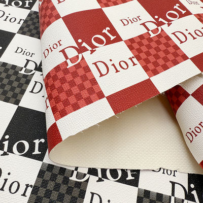 Çantalar ve Cüzdanlar için 0.8mm Kalınlığında Baskılı PVC Suni Deri Kumaş