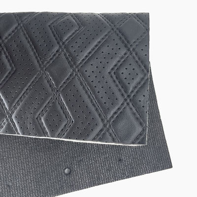 Otomobil Koltukları ve Mobilya Döşemeleri için PVC Kabartmalı Suni Deri