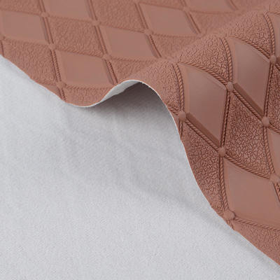 PVC Baklava Kabartmalı Tarz Suni Sentetik Deri Araba Ayak Araba Koltukları Kanepe Süslemek Çanta Suni Deri Kumaş