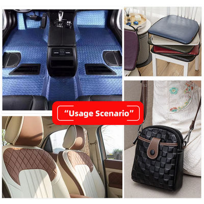 PVC Baklava Kabartmalı Tarz Suni Sentetik Deri Araba Ayak Araba Koltukları Kanepe Süslemek Çanta Suni Deri Kumaş