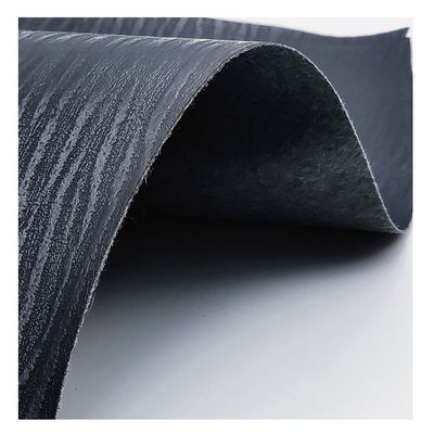 Toptan Pvc Çizgi Deri Yapay Sentetik Deri Ahşap Baskı Ambalaj Cüzdan Kutu Ayakkabı Not Defter Sahte Deri Kumaş