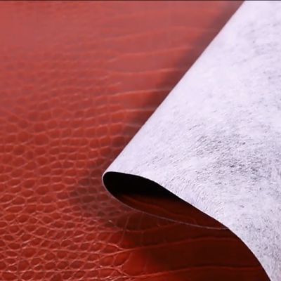 Pvc timsah tanesi yapay sentetik deri cüzdan kutu ayakkabıları Ntoebook sahte deri kumaş