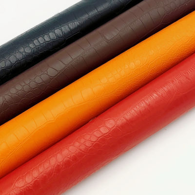 Pvc Timsah Derisi Desenli Suni Deri Cüzdan Kılıf Ayakkabı Not Defteri Deri Kumaş