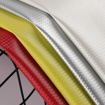 Elastik PU Karbon Fiber Saman Çamaşır Çantalar için sentetik deri