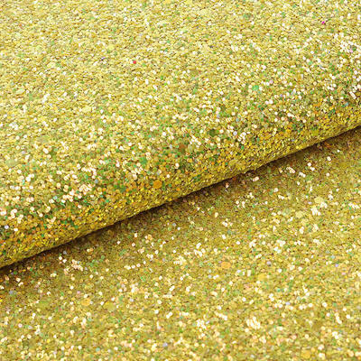 Elastik PU Parlak Parlak Kütük Altıgen Parlak Kumaş Ayakkabı Çantaları için Sentetik Deri Yay Elma Şapka Sahte Deri Kumaş