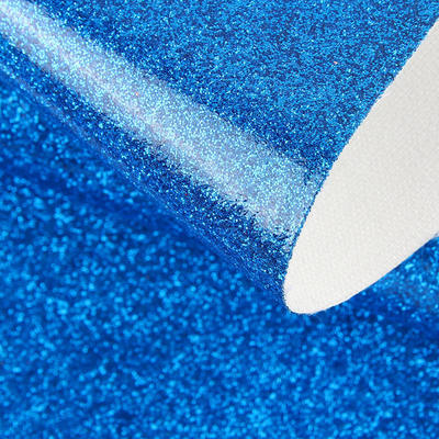 PU Kaplı Film Glitter Kumaş Ayakkabılar için Yay El Sanat Sahte Deri Sentetik Deri Su geçirmez Diz Sofa Döşeme Dışarıda