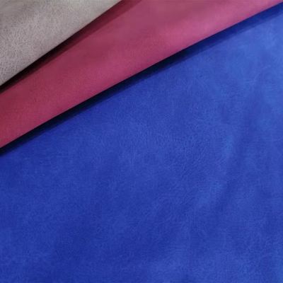 PU Nubuk Deri Suni Deri Kumaş İmitasyon Pamuk Taban Ayakkabı Çanta Defter Kumaşı Toptan