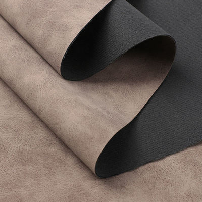 PU Dondurulmuş Yangbuck Nubuck Tüylü Sentetik Deri Çantaya Ayakkabı Cüzdan Dekore Defterler Kasa Sahte Deri Kumaş