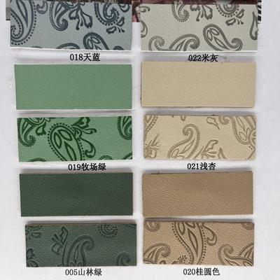 PU Baskılı Sentetik Deri Ayakkabı Çantası Paketi Masa Çatısı Sentetik Sahte Deri Kumaş