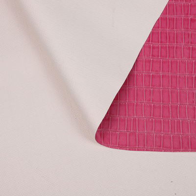 Parlak PVC Bambu Desenli Suni Deri Ayakkabı Çanta Kutu Suni Deri Kumaş