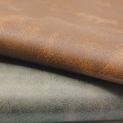 0.6mm Thickness 54/55" Width PVC Leather Faux Leather Fabric with 140cm Width for Multi-Application