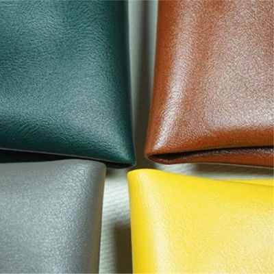 1.1mm Thickness 54/55" Width PVC Leather with 58 Colors for Bags Shoes and Furniture