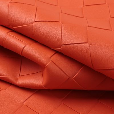 1.1mm Thickness 54/55" Width PVC Leather with 75 Colors for Placemat Decorate Sofa Handbag Faux Leather Fabric