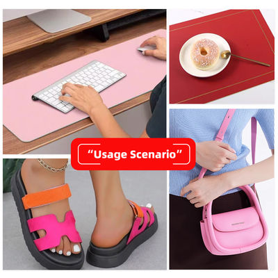 1.8mm Thickness 54/55" Width PVC Leather Synthetic Leather with 25 Colors for Bags and Sofa Use