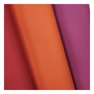 Yüksek Kaliteli Ekolojik Dostu Sentetik Sahte Pvc Araç Kanepe için Pinhole Desen Deri Kumaş