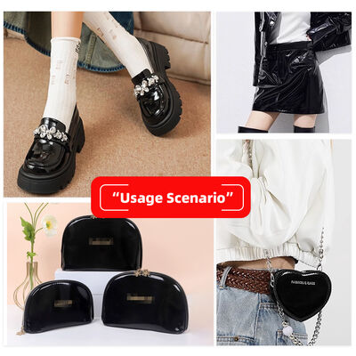 PVC ayna sentetik sahte deri malzemesi çanta için kanepe ayakkabı placemat mobilya araba koltuğu döşeme dekoratif araba sandalyesi kemer