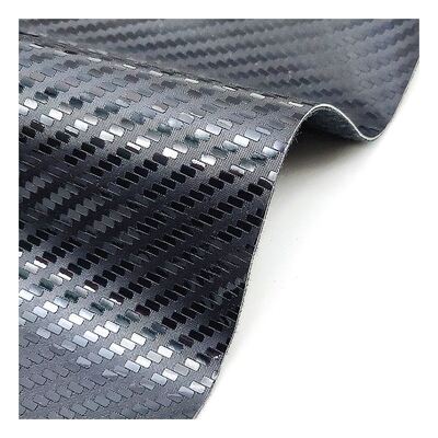 Çanta Ayakkabı Defter Lazer İrisans Karbon Fiber PU Sentetik Deri Kumaş