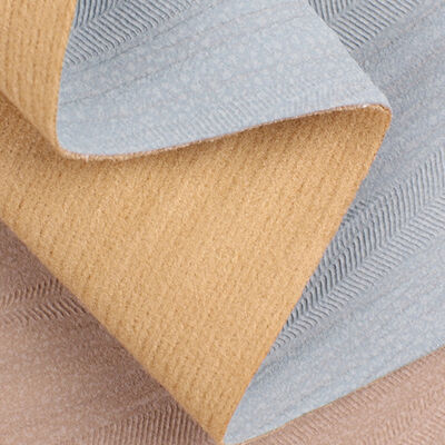 PU Dondurulmuş Nubuck Sentetik Deri Yaprak Taneler Tasarım Çantası Ayakkabılar Cüzdan Defter Kasaları Sahte Deri Kumaş Dokunmuş Kanepe Dekoru