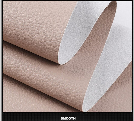 Mikrofiber PU Kabartmalı Liçi Desenli Sentetik Deri Kumaş Su Geçirmez Esnek Kanepe Araba Minderi Koltukları Direksiyon Simidi Cüzdan