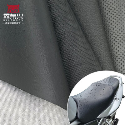 Elastic PVC Embossed Patterns Synthetic Leather for Motorcycle Car Seat Covers-Durable Faux Leather Furniture Decoration