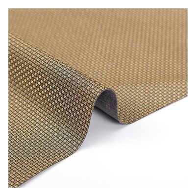 Pvc Metal Pearl Light Color Small Weave Pattern Artificial Synthetic Packaging Wallet Box Shoes Notebook Faux Leather Fabric