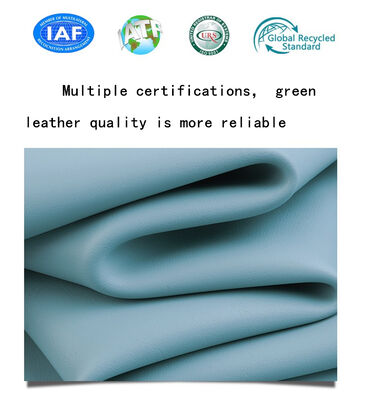 Semi PU 1.3mm Grind Arenaceous Grain Synthetic Leather Wallet Case Shoes Notebook Table Mat Leather Fabric