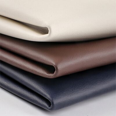 Mikrofiber Kabartmalı Napa Desenli Suni Deri Kumaş PU Su Geçirmez Çevre Dostu Futbol Golf Dış Mekan Araba Koltuğu Kanepe Çanta