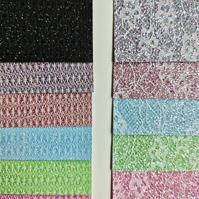 XR Glitter Sentetik Deri Pirinç Deseni & Çiçek Deseni