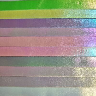 Lazer Makaron Holografik Sentetik Deri