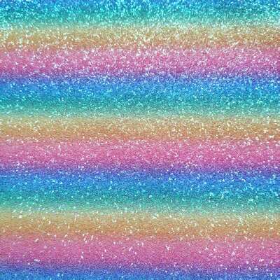 Rainbow Glitter Checker Pattern Çantalar, Ayakkabılar ve El Sanatları için PVC Sentetik Deri