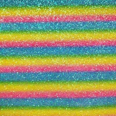 Rainbow Glitter Checker Pattern Çantalar, Ayakkabılar ve El Sanatları için PVC Sentetik Deri
