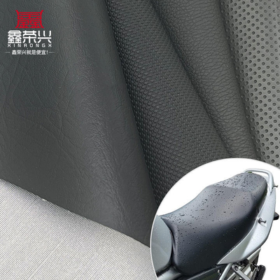 Elastik PVC Kabartmalı Desenler Motosiklet Bisiklet Koltuk Kılıfı Kanepe Araba Suni Deri Malzemeleri için Yapay Sentetik Deri