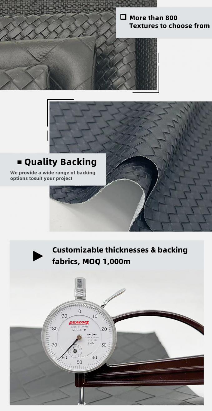 PVC Dokumalı Şablon Sentetik Deri &Ccedil;aplanmış Sahte Deri Malzemeleri Ayakkabı &Ccedil;antaları Mobilya Sanat Dış mekan kanepeler 5