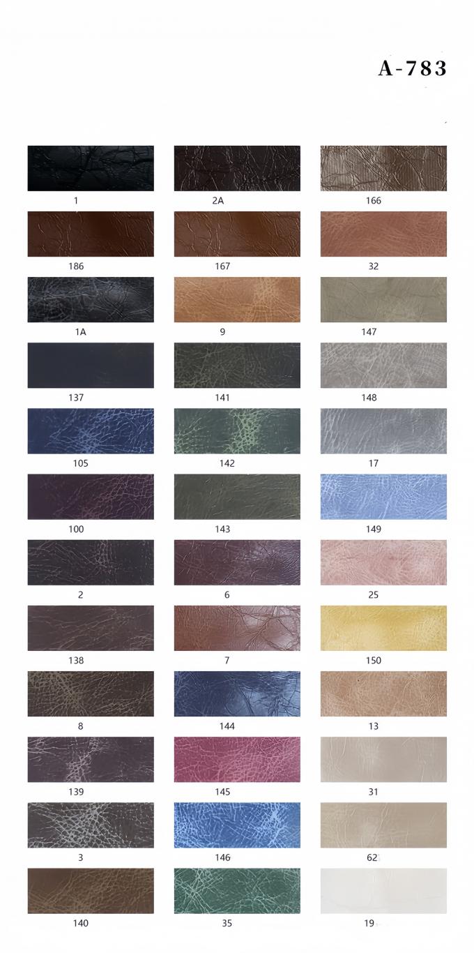 Mobilya ve &Ccedil;antalar i&ccedil;in 1.5mm PVC Deri S&uuml;et Tabanlı 12