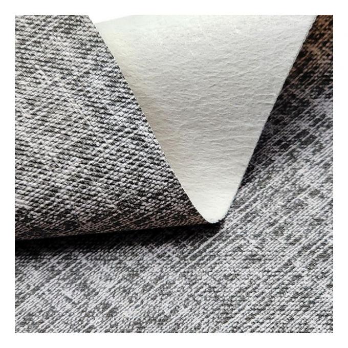 Pvc Sammeld Ruck Deseni Sahte Sentetik Deri Renkli Yazdırma C&uuml;zdan Kasa Ayakkabılar Defter Deri Kumaş 17