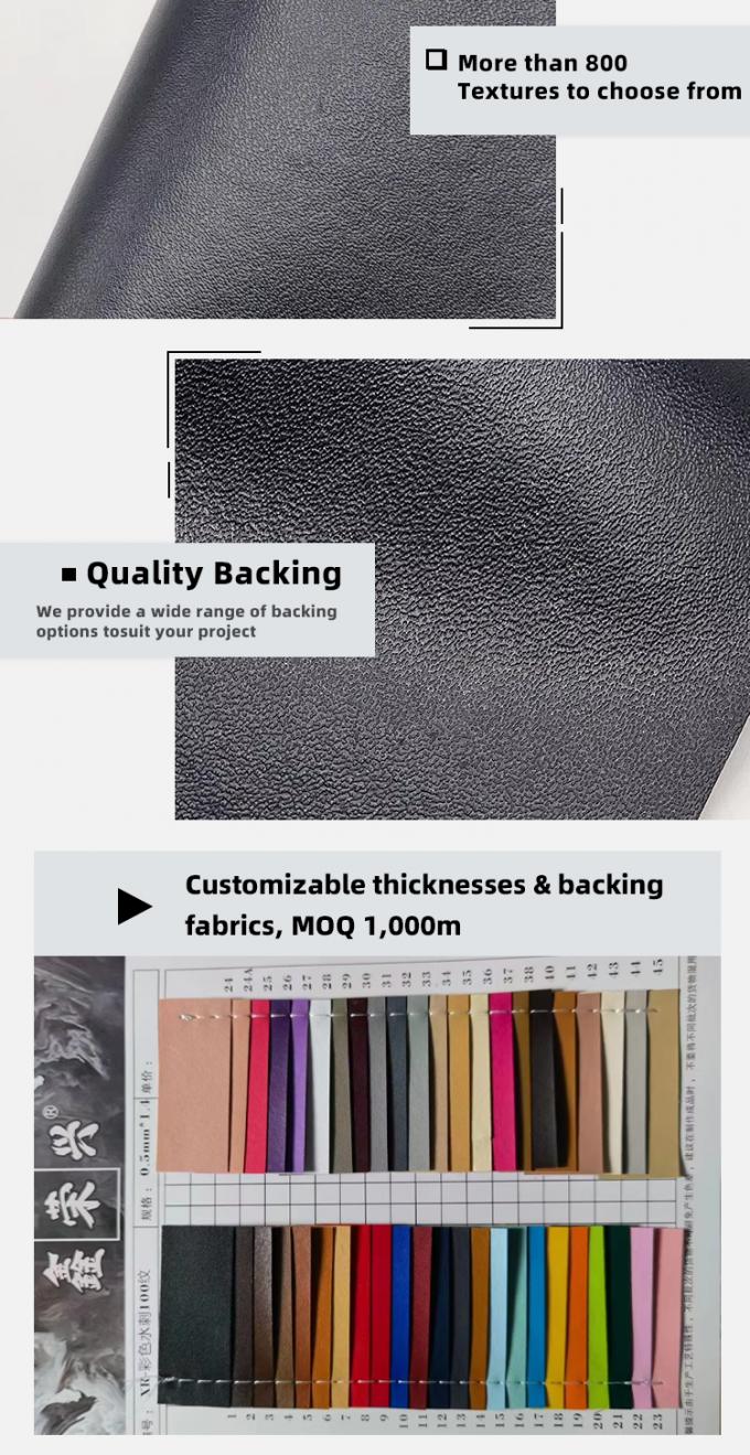 Toptan Pvc Pinhole Grain Pattern Yapay Sentetik Deri C&uuml;zdan Kutusu Ayakkabılar Defter Kumaş 5