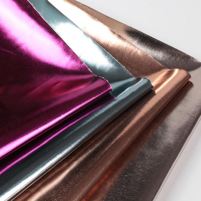 Metal Film PU R61 Koyun Tanesi Sentetik Deri Giysi C&uuml;zdan Kutusu Ayakkabı &Ccedil;antası Not Defteri Sahte Deri Kumaş 7