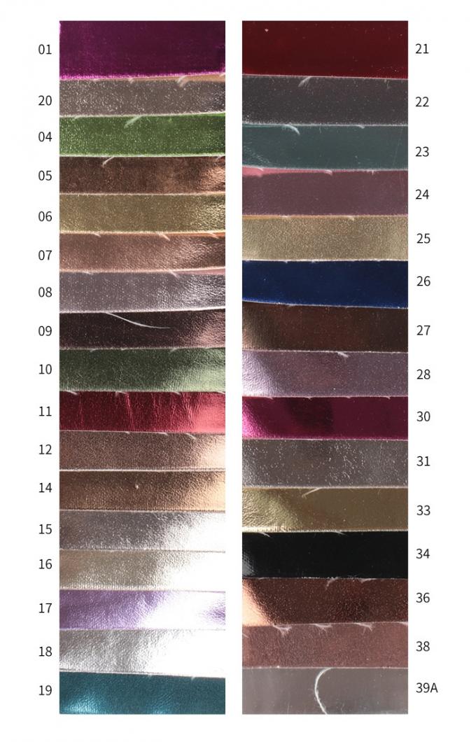 Metal Film PU R61 Koyun Tanesi Sentetik Deri Giysi C&uuml;zdan Kutusu Ayakkabı &Ccedil;antası Not Defteri Sahte Deri Kumaş 11