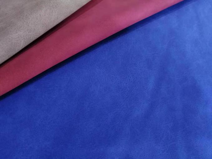 PU Nubuk Deri Suni Deri Kumaş İmitasyon Pamuk Taban Ayakkabı Çanta Defter Kumaşı Toptan 5