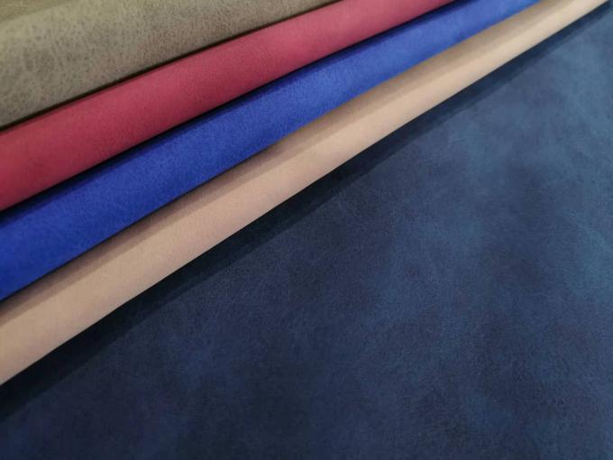 PU Nubuk Deri Suni Deri Kumaş İmitasyon Pamuk Taban Ayakkabı Çanta Defter Kumaşı Toptan 4