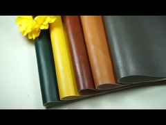 PVC 158 Sığır derisi çekirdek desen Çanta ayakkabıları için yapay sentetik deri sahte deri kumaş